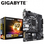 技嘉 B360M DS3H M-ATX/DDR4*4/USB3.1/M.2/1A1D1H