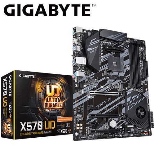 技嘉 X570 UD ATX/DDR4*4/M.2/USB3.2/1H