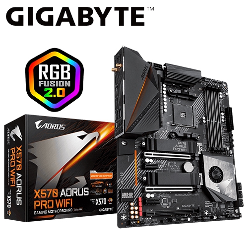 技嘉 X570 AORUS PRO WIFI ATX/DDR4*4/M.2/i網/1H
