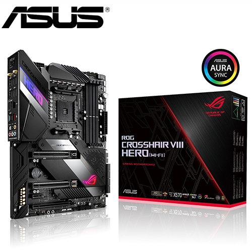 華碩 CROSSHAIR VIII HERO(WI-FI) ATX/DDR4*4/M.2/USB3.2/WIFI+BT