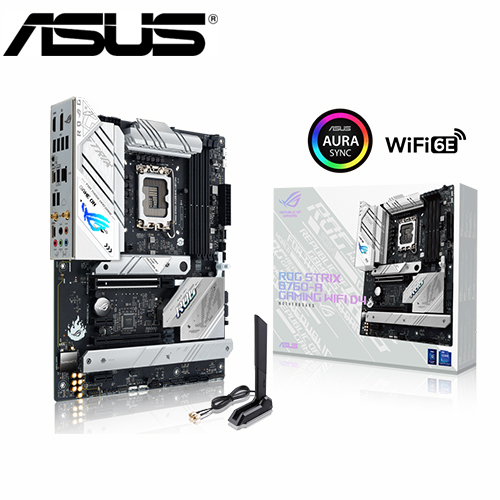華碩 ROG STRIX B760-A GAMING WIFI D4(ATX/Intel 2.5Gb+Wi-Fi 6E/1H1DP)