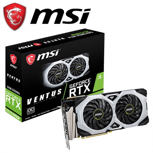 微星rtx 2070 super ventus oc 8gb (1785mhz/25.