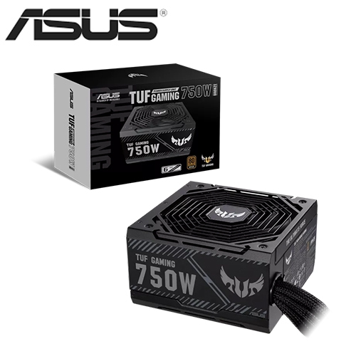 華碩 TUF GAMING 750B 750W 雙8/銅牌/直出線/雙滾珠風扇/智慧停轉/6年保