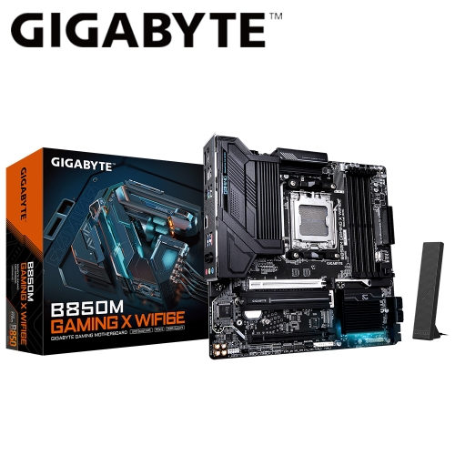 技嘉 B850M GAMING X WIFI6E(M-ATX/2xM.2/4xSATA/2H1DP/LAN2.5+Wi-Fi 6E/註五年)