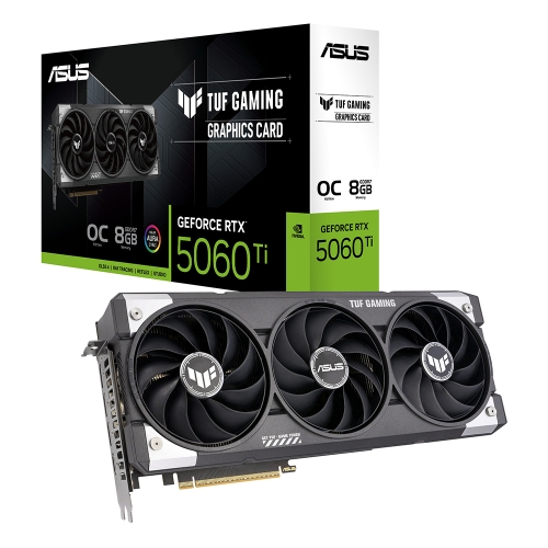 華碩 TUF-RTX5060TI-O8G-GAMING(2692Mhz/8G DDR7/1H3DP/30.2cm/三風扇)