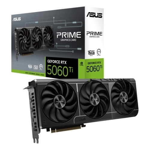 華碩 PRIME-RTX5060TI-16G(2602Mhz/16G DDR7/1H3DP/30.4cm/三風扇)