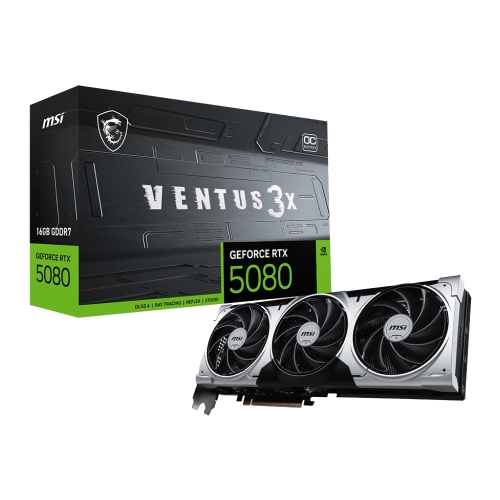 微星 RTX5080 16G VENTUS 3X OC(2655MHz/1H3DP/30.3cm/三風扇)