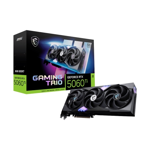 微星 RTX 5060 Ti 8G GAMING TRIO OC(2662MHz/1H3DP/30cm/三風扇)